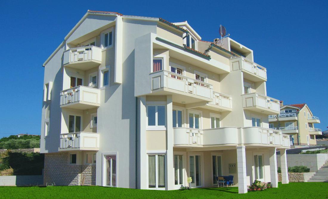Apartments Mirage Novalja Exterior photo